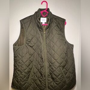 Old Navy Green Puffy Vest Size XXL